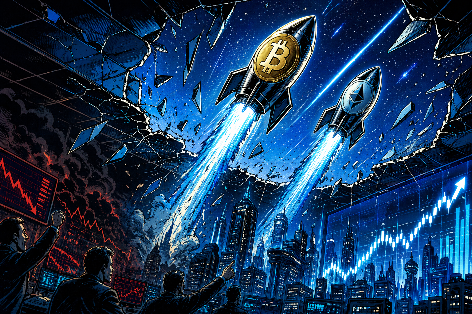 Crypto Prices Rise as ETF Demand and Easing Tensions Boost Sentiment