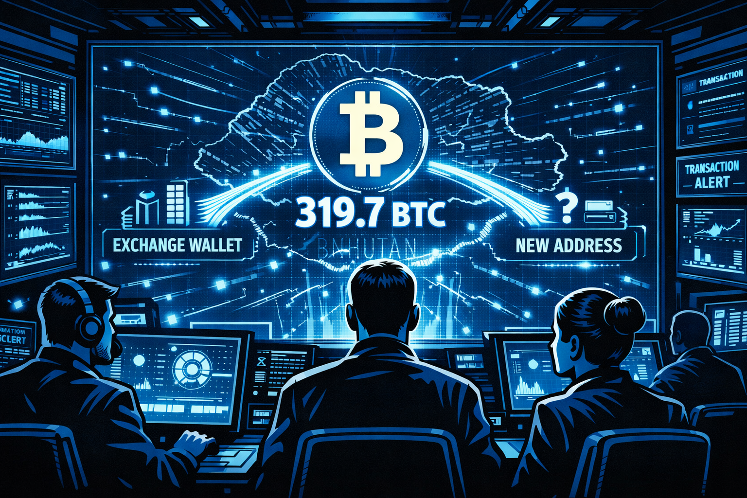 On-Chain Data Flags Bhutan’s $22M BTC Transfer to Exchange-Linked Wallets