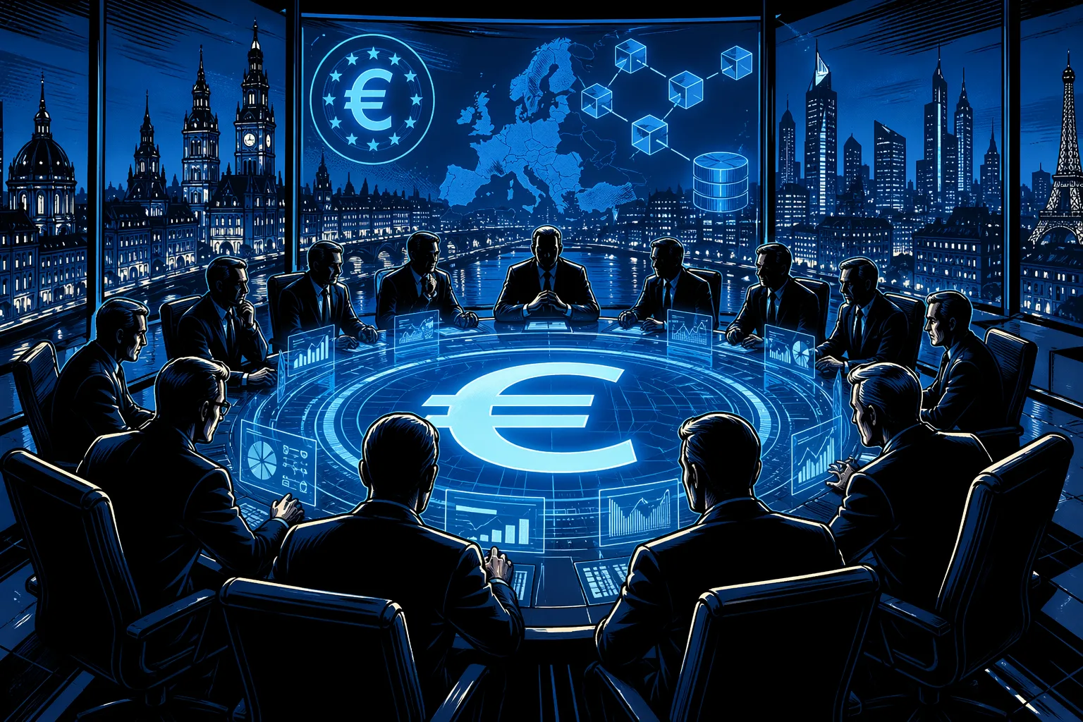 European banks collaborate on regulated euro stablecoin under MiCA framework