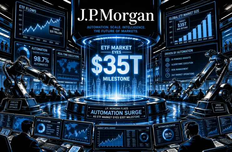 J.P. Morgan Flags Automation Surge as ETF Market Eyes $35T Milestone