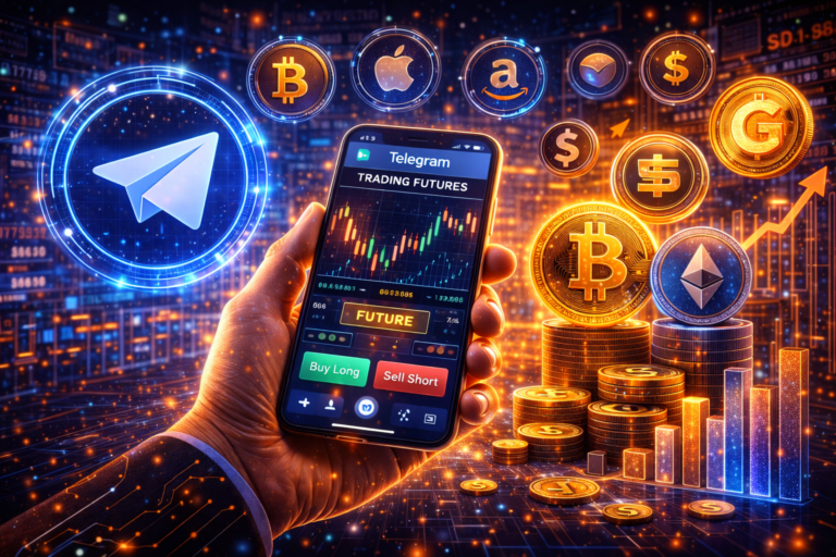 Telegram wallet integrates futures trading with Lighter, allowing users to trade crypto, stocks, and commodities directly in the app.