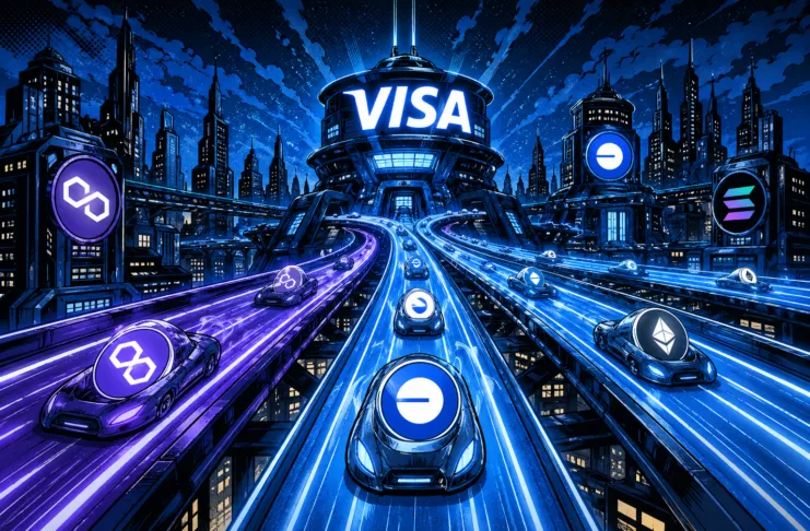 Visa Adds Base, Polygon, and More as Stablecoin Settlement Volume Surges