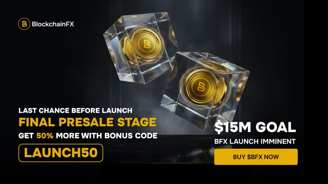 BlockchainFX Surpasses .2M in Presale as Smart Money Targets BFX for 1000x Gains