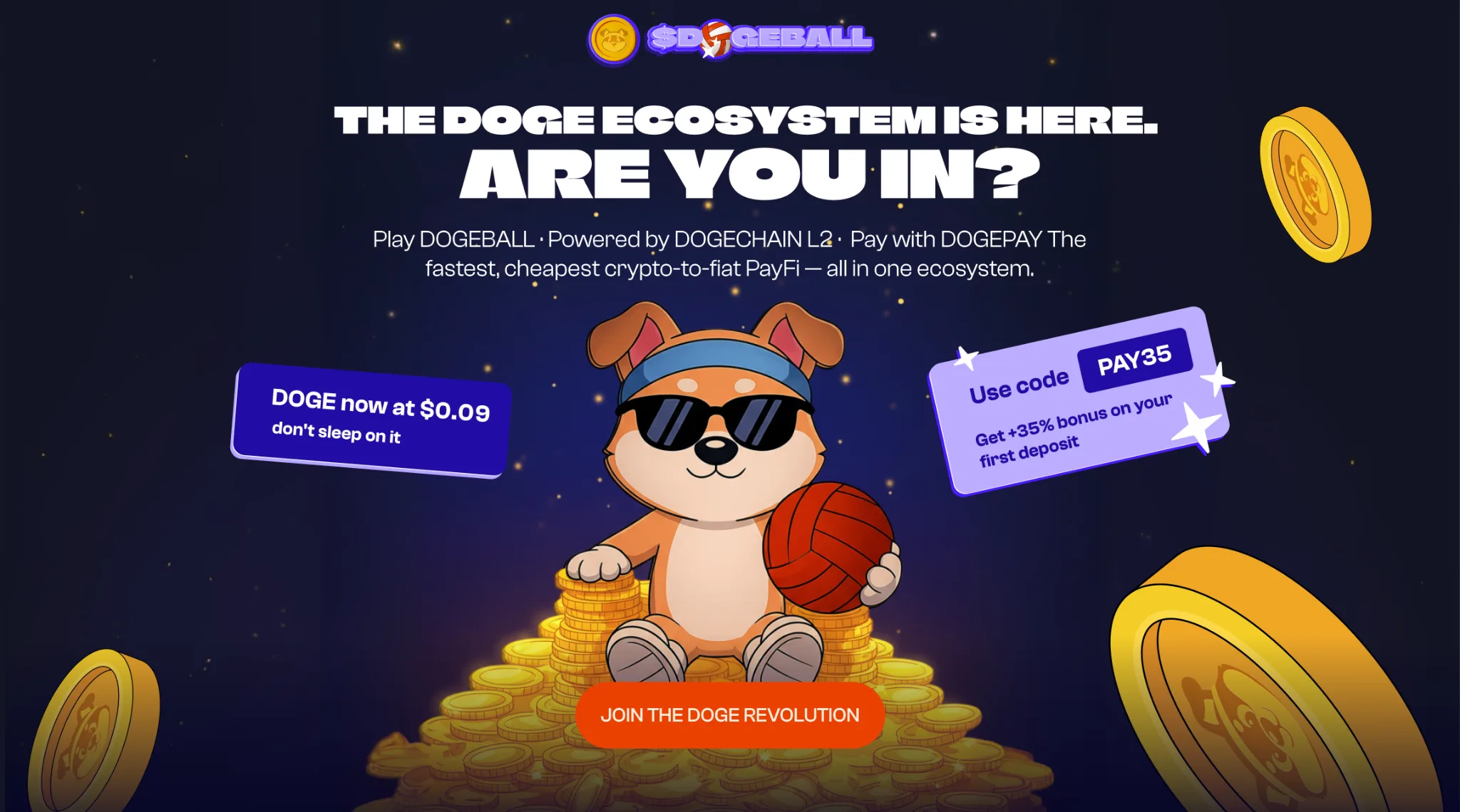 Buy DOGEBALL At $0.0004 Before The Best Crypto Presale To Buy Now Ends