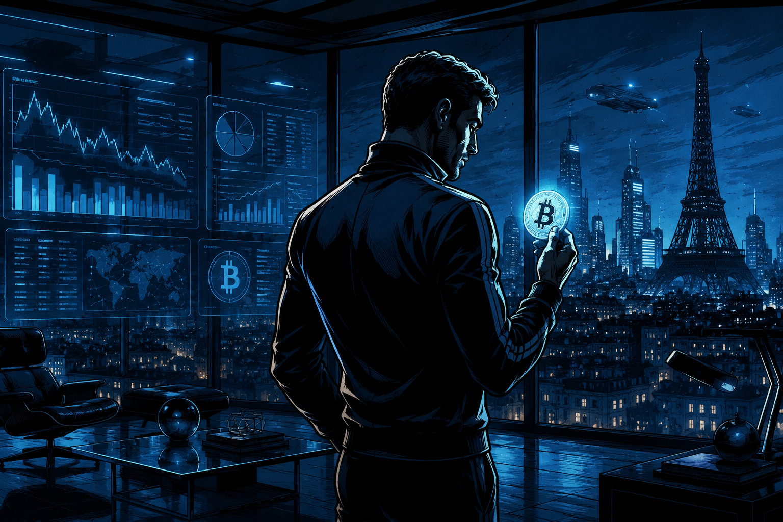 French Athlete-Linked Crypto Venture Freezes Proposed Bitcoin Buy Program
