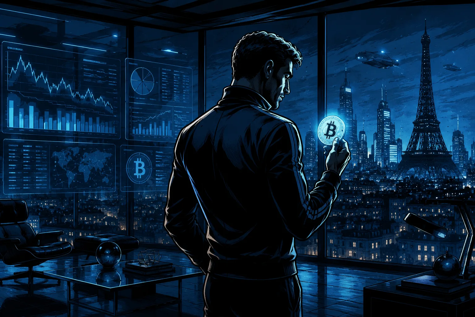 French Athlete-Linked Crypto Venture Freezes Proposed Bitcoin Buy Program