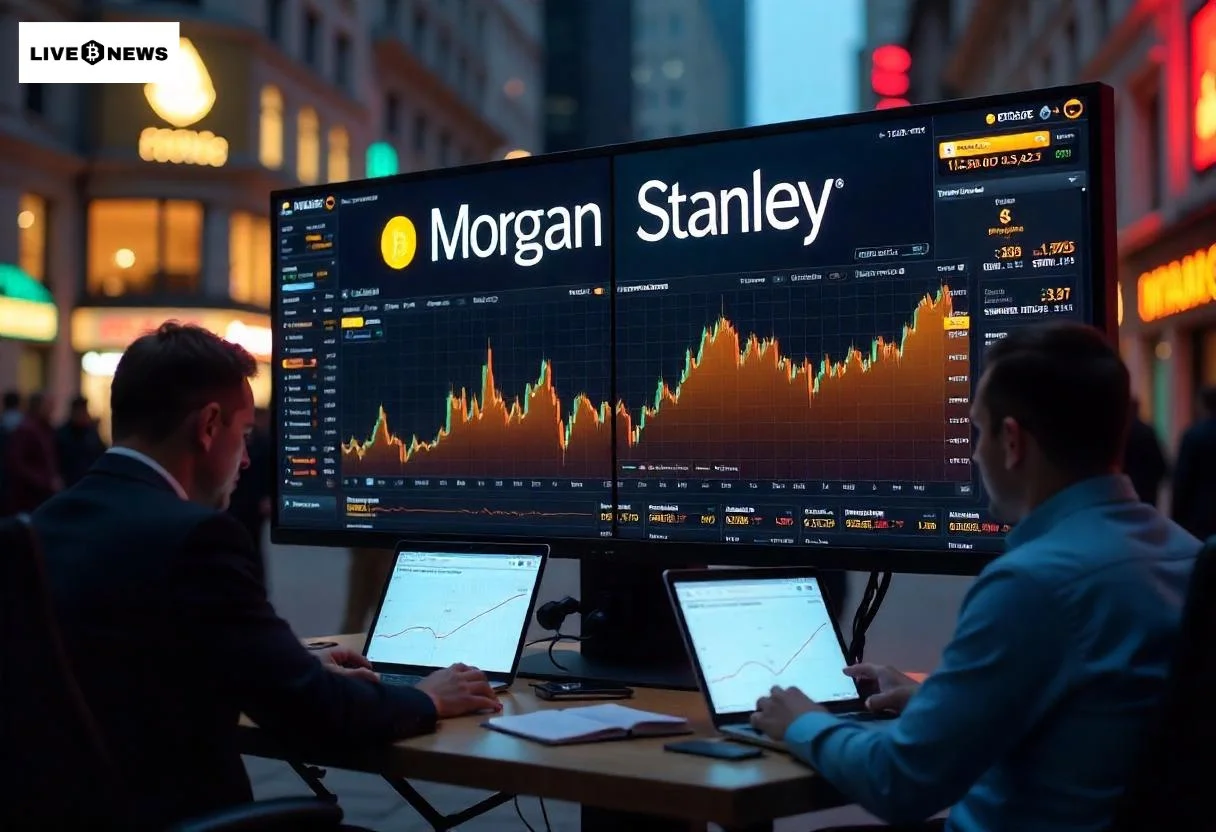 Morgan Stanley Launches Crypto Trading Pilot With Lower Fees Than Rivals