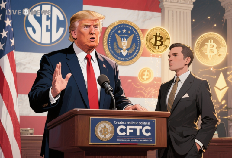 Trump supports crypto growth and prediction markets while defending CFTC authority and warning against state-level regulatory interference across America.