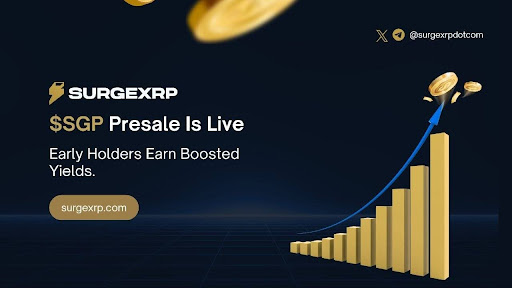 XRP News: SurgeXRP $SGP Presale Gains Early Momentum As Nearly 5% Of Softcap Fills Within Hours