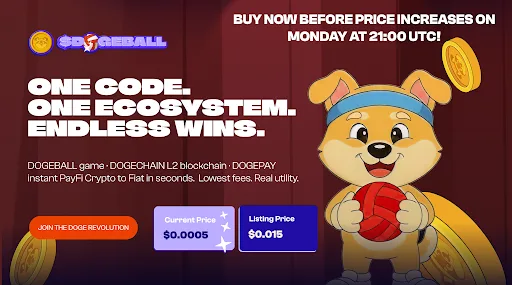 Beyond the Hype: Why the Programmatic DOGEBALL Presale Is the Top Crypto to Buy Now as Dogecoin