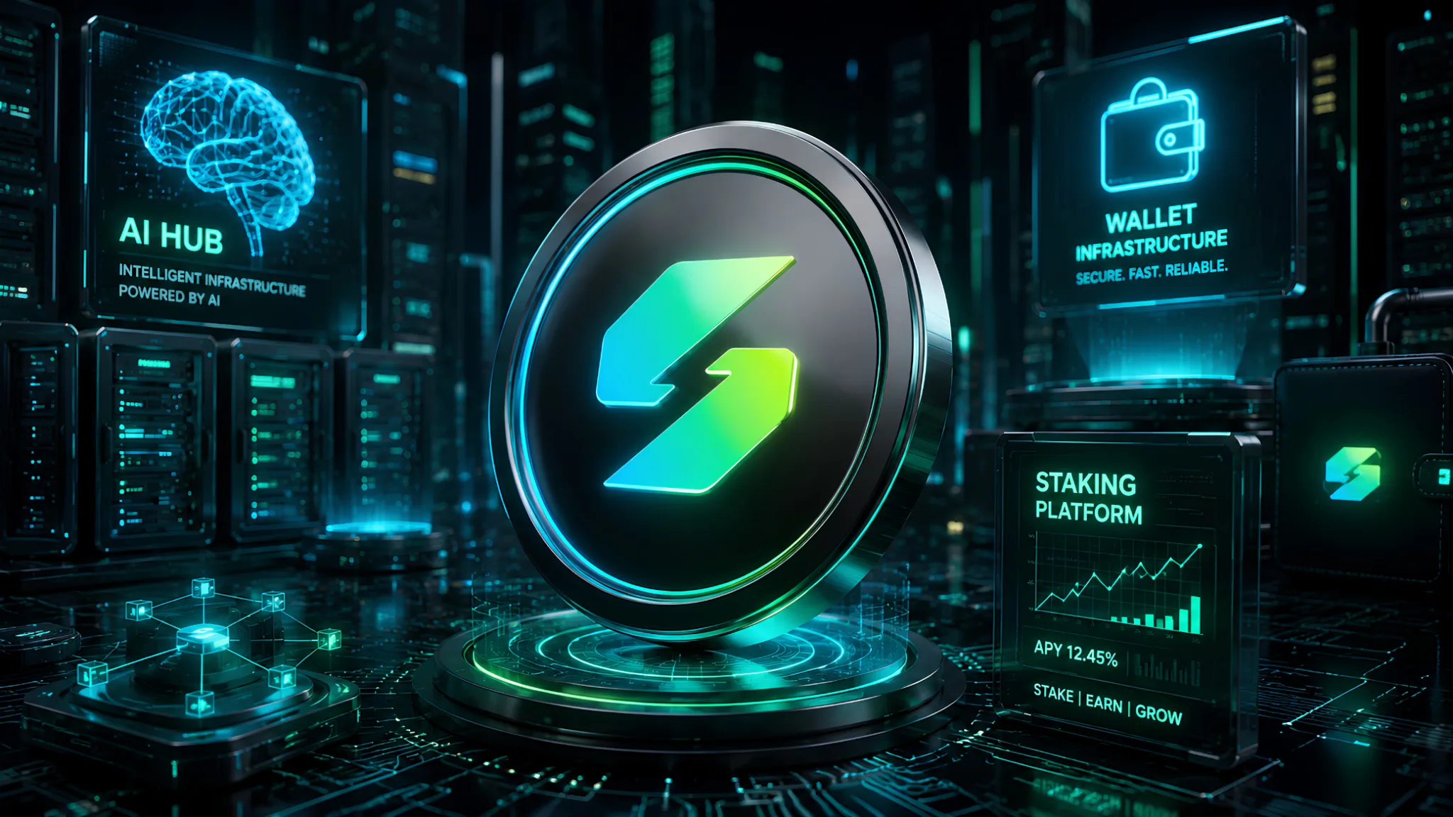 Solana Unchained Highlights Utility-First Token Design With AI Hub, Staking Platform, and Wallet