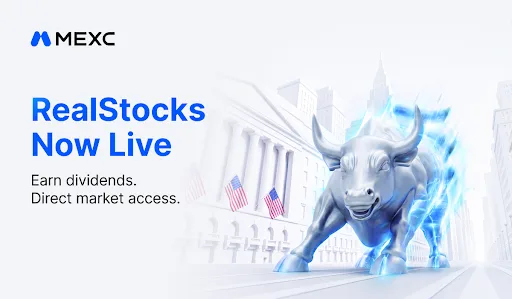 Crypto Meets Wall Street: MEXC Unveils ‘RealStocks’ with 0-Fee U.S. Equity Trading and
