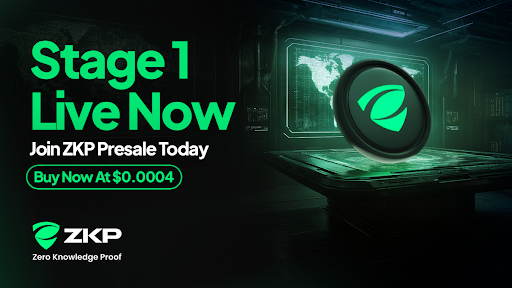 ZKP Presale Frenzy: Is This the Once-in-a-Cycle 100x Opportunity Investors Have Been Waiting For?