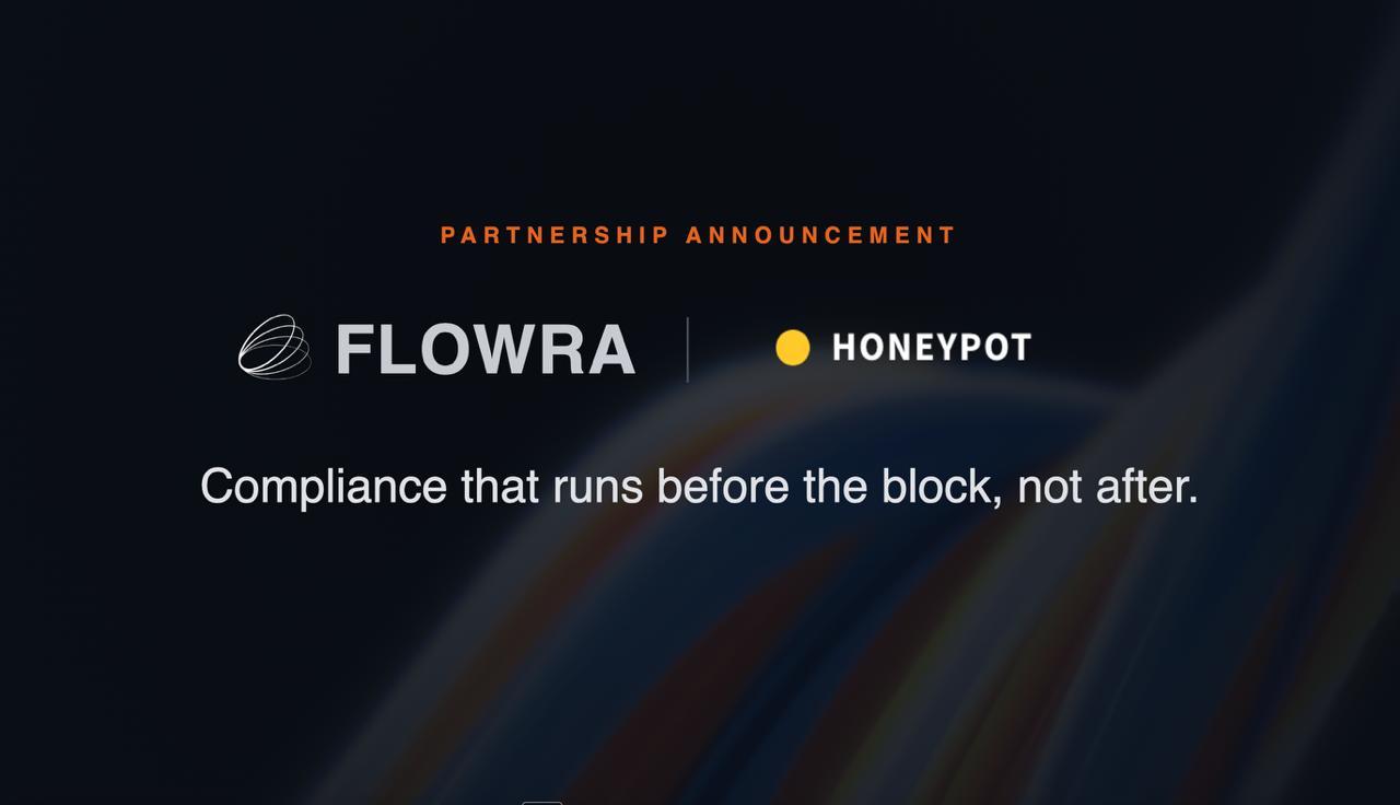 Flowra and Honeypot Partner to Bring Sanctions Screening Directly to Solana Block Building