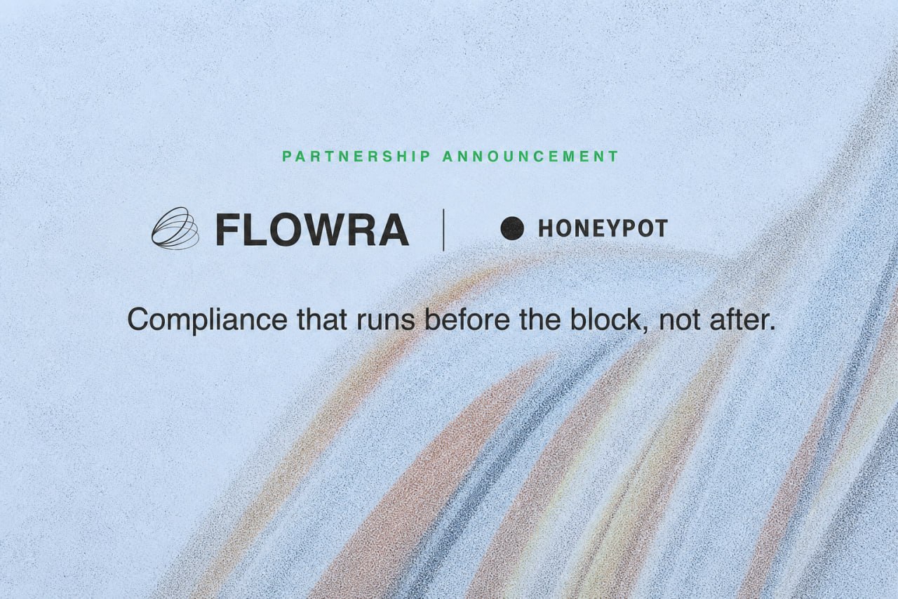 Flowra and Honeypot Partner to Bring Sanctions Screening Directly to Solana Block Building