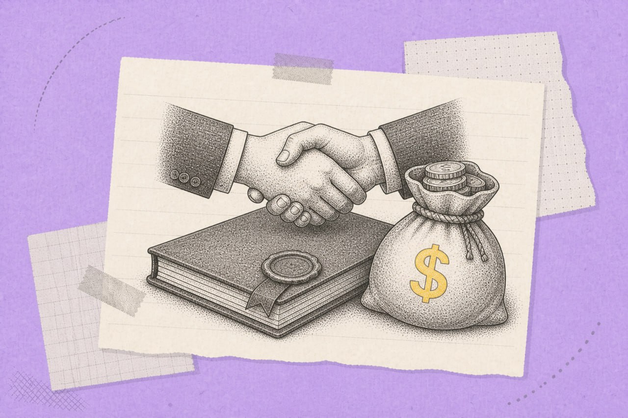 Shaking Hands on Concluding a Funding Deal