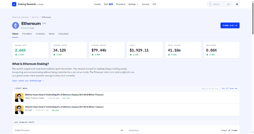 Ethereum Proof of Stake