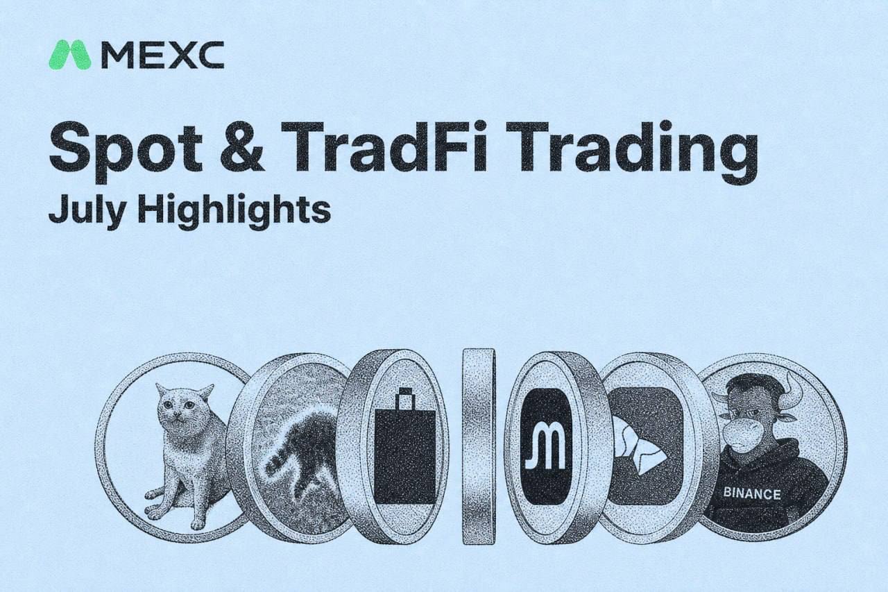 MEXC’s July Highlights: Stock Futures Volume Up 111%, Tokenized Equities Take 62% of TradFi