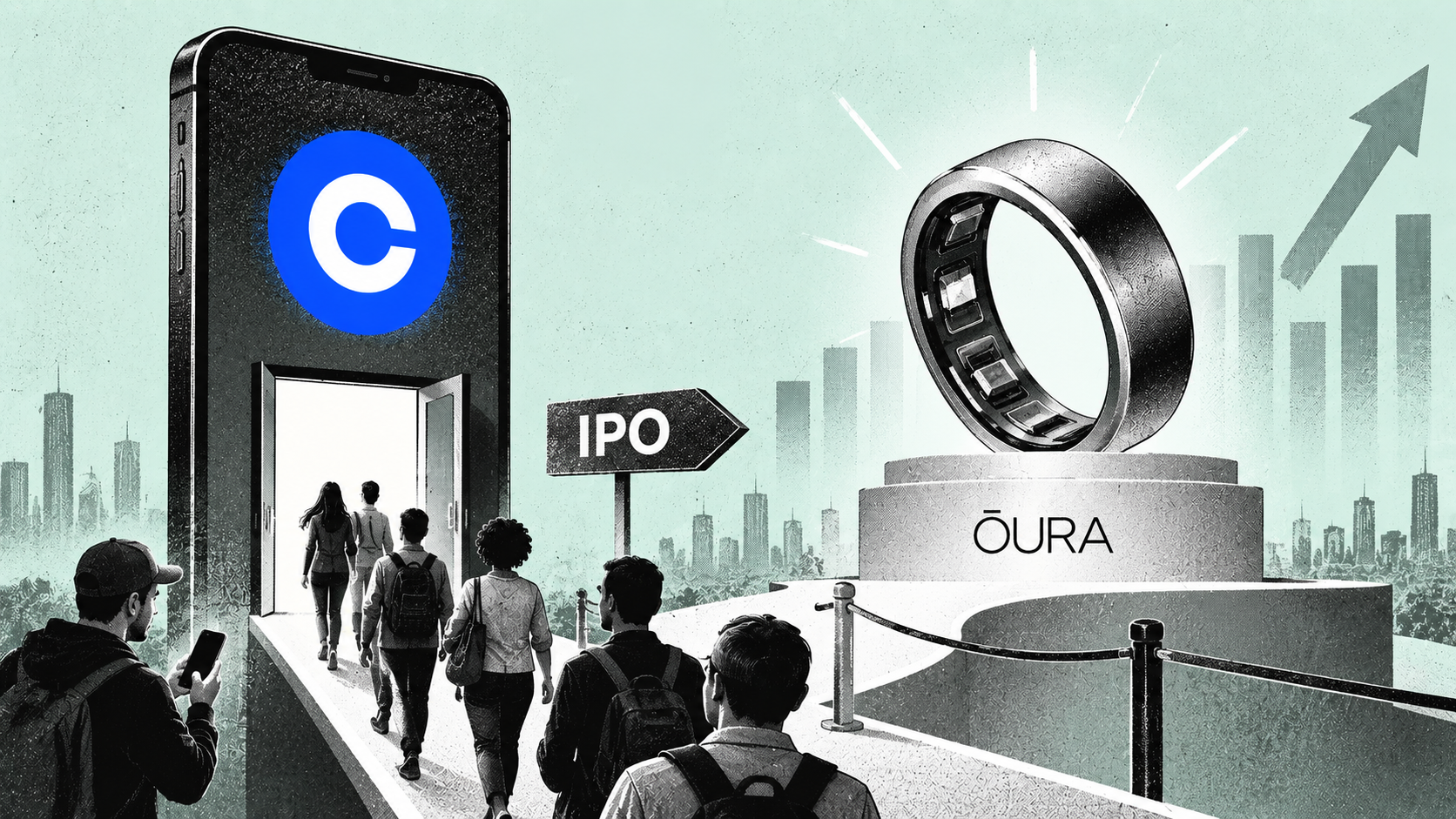 Coinbase Launches IPO Access for US Retail Investors With Oura Offering