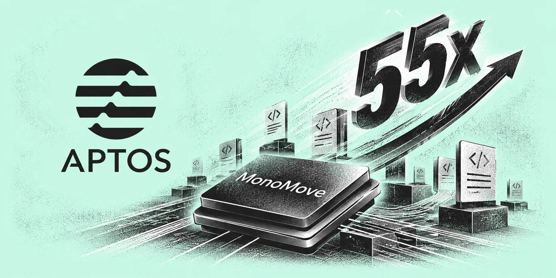 Aptos Unveils MonoMove, Claims Up to 55x Faster Smart Contract Execution