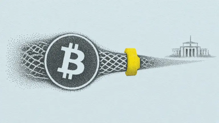 Bitcoin price candle holding near eighty-one thousand after ETF outflows