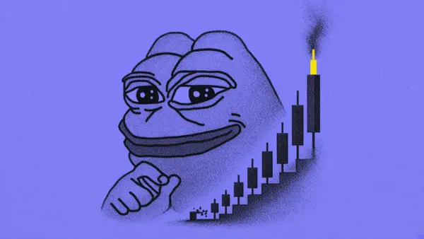 PEPE price spike chart beside liquidated short positions