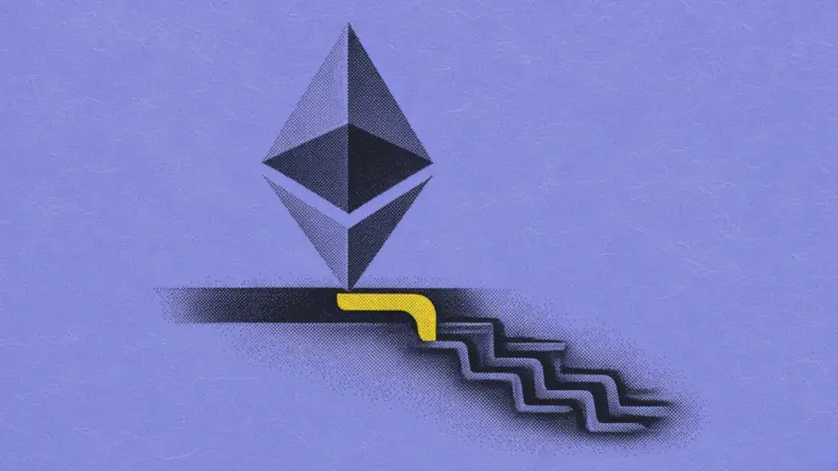 Ethereum price chart pressing the two thousand three hundred support shelf