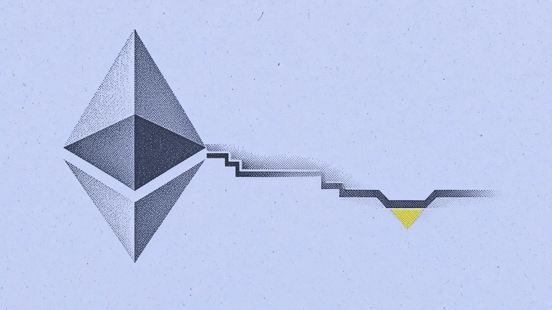 Ether funding rate chart dipping under the zero point zero zero five line